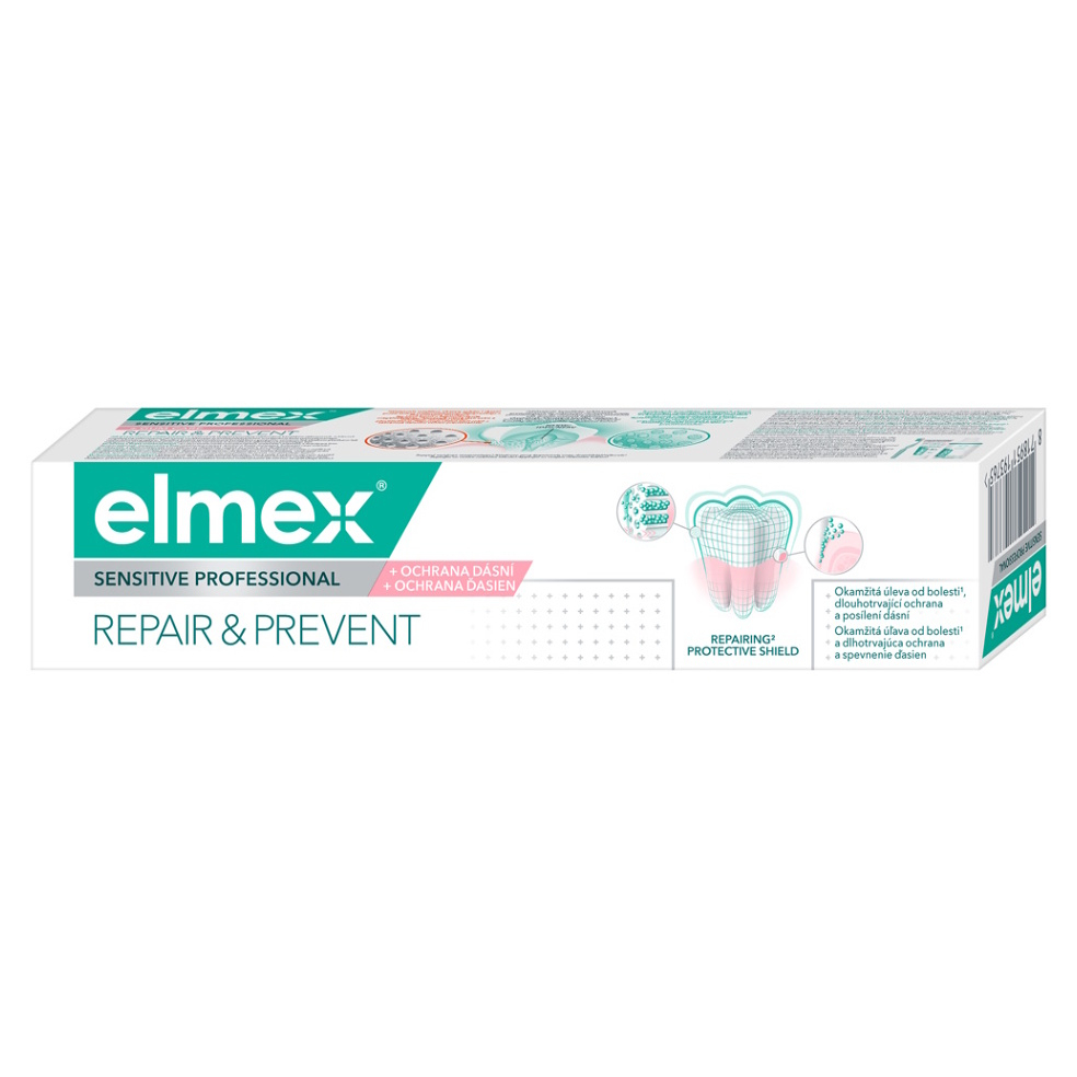 ELMEX Sensitive Professional Repair & Prevent zubní pasta pro citlivé zuby 75 ml