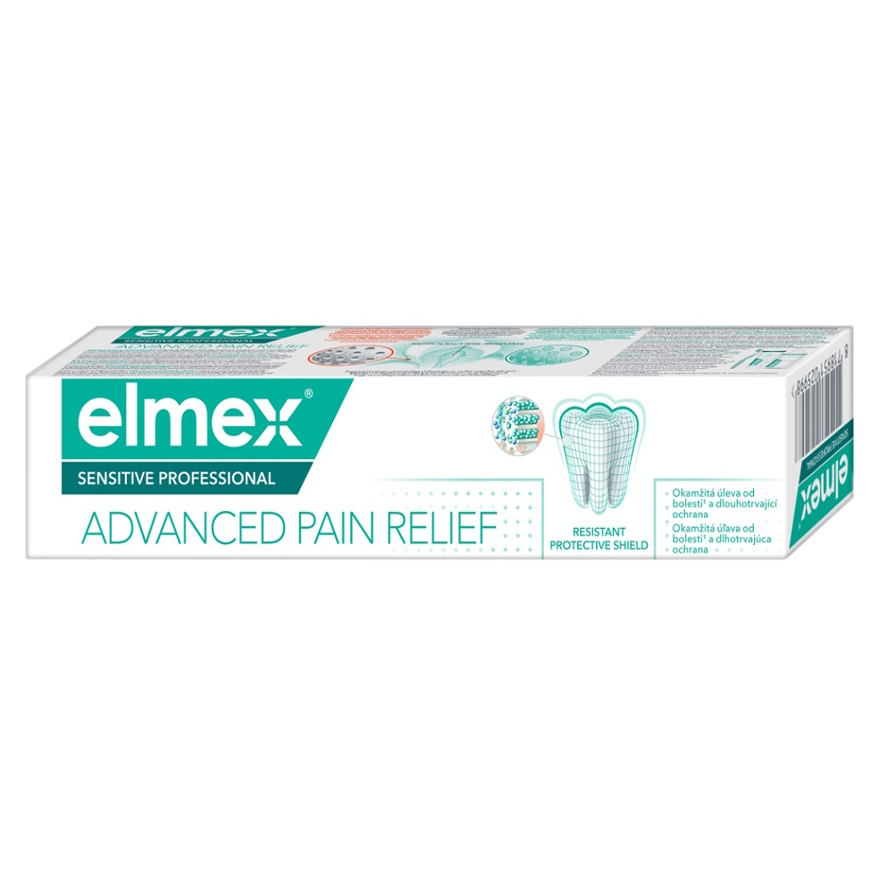 Levně ELMEX Sensitive Professional Advanced Pain Relief zubní pasta pro citlivé zuby 75 ml