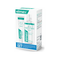 ELMEX Sensitive ústní voda 400 ml + Zubní pasta 75 ml