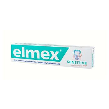 ELMEX Sensitive zubní pasta 2 x 75 ml + taštička + 3 vzorky zubní pasty