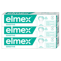 ELMEX Sensitive Zubní pasta pro citlivé zuby 3 x 75 ml