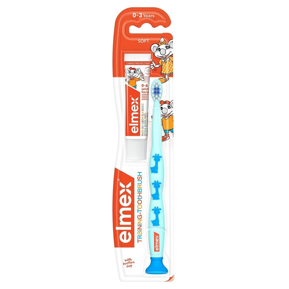 E-shop ELMEX Kids cvičný dětský zubní kartáček pro děti ve věku 0-3 let 1 kus