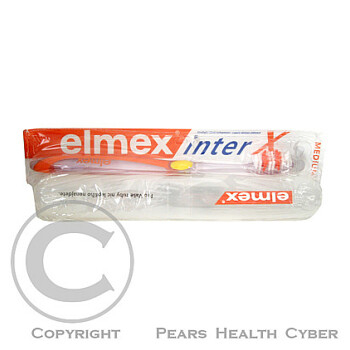 ELMEX zubní kartáček + kryt na kartáček