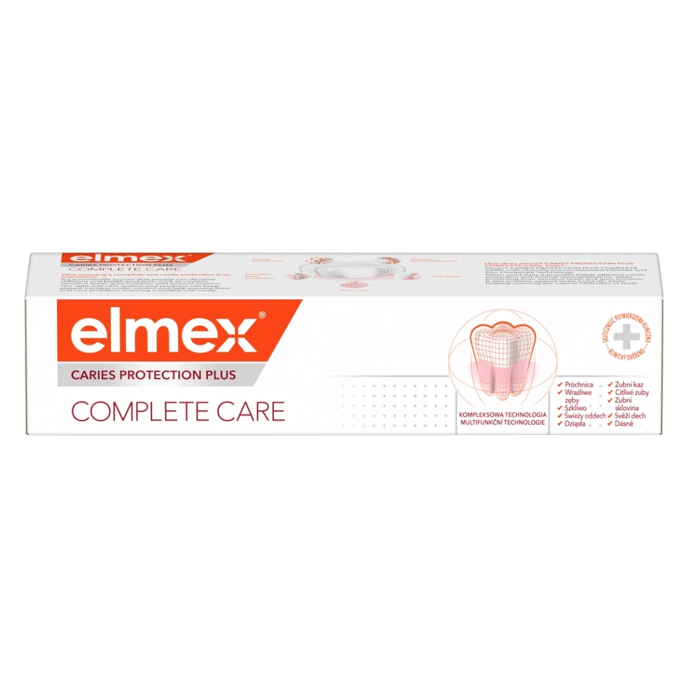 E-shop ELMEX Caries Complete Care zubní pasta pro kompletní péči o zuby 75 ml