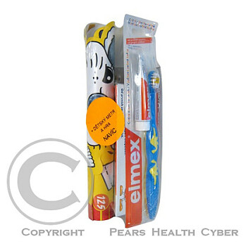 ELMEX zubní pasta dětská 50 ml + kartáček + metr