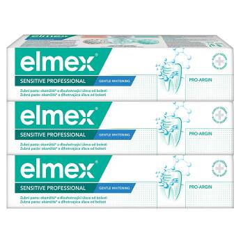 ELMEX Sensitive Professional Gentle Whitening Zubní pasta 3 x 75 ml