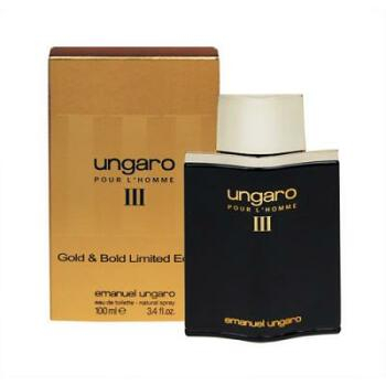 Emanuel Ungaro Ungaro Pour L´Homme III Gold & Bold Toaletní voda 100ml Limited Edition 