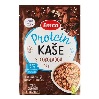 EMCO Kaše protein čokoláda 55 g (Ovesné kaše) - Sladké