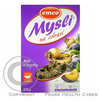 EMCO Mysli na Zdraví Mák a švestky 375g (Müsli, cereálie a vločky)