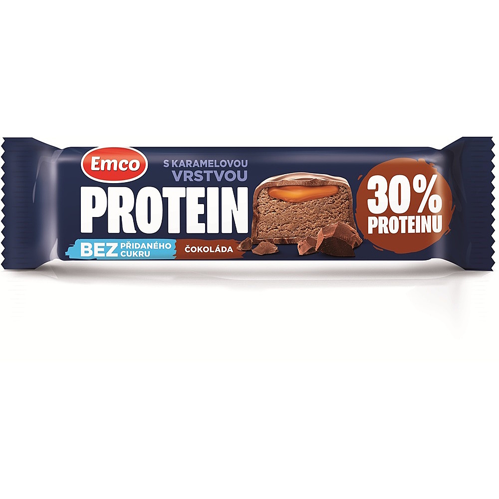 EMCO Proteinová tyčinka čoko karamel 45 g