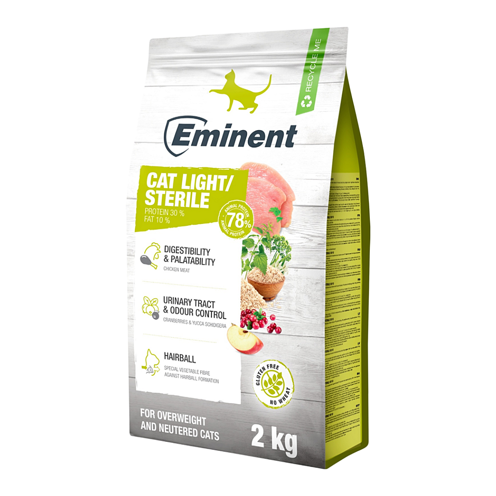 EMINENT Cat Light/Sterile 30/10 granule pro kastrované kočky 2 kg