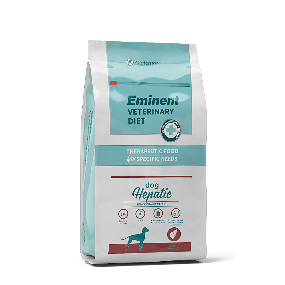 EMINENT Dog diet hepatic granule pro psy 2,5 kg
