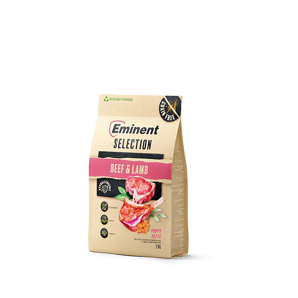 EMINENT Dog selection puppy beef&lamb granule pro psy 2 kg