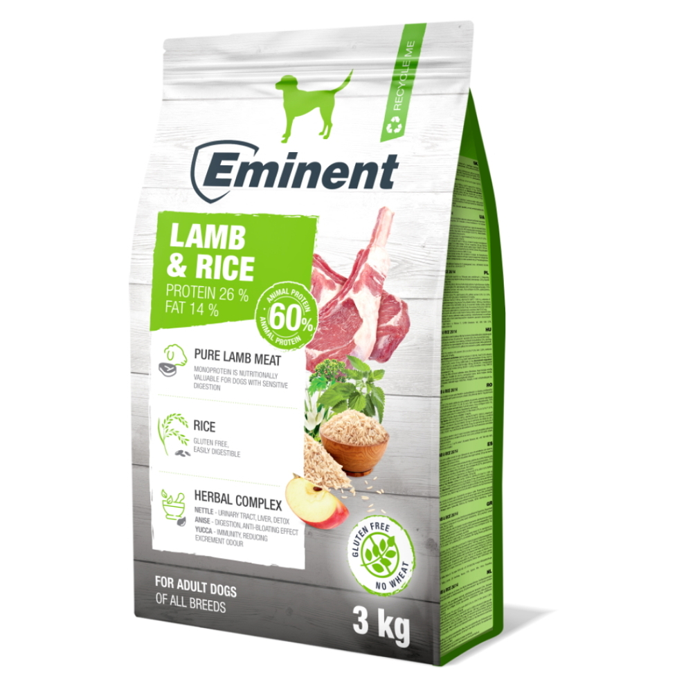 Levně EMINENT Lamb & Rice 26/14 granule pro psy 1 ks, Hmotnost balení: 15 kg