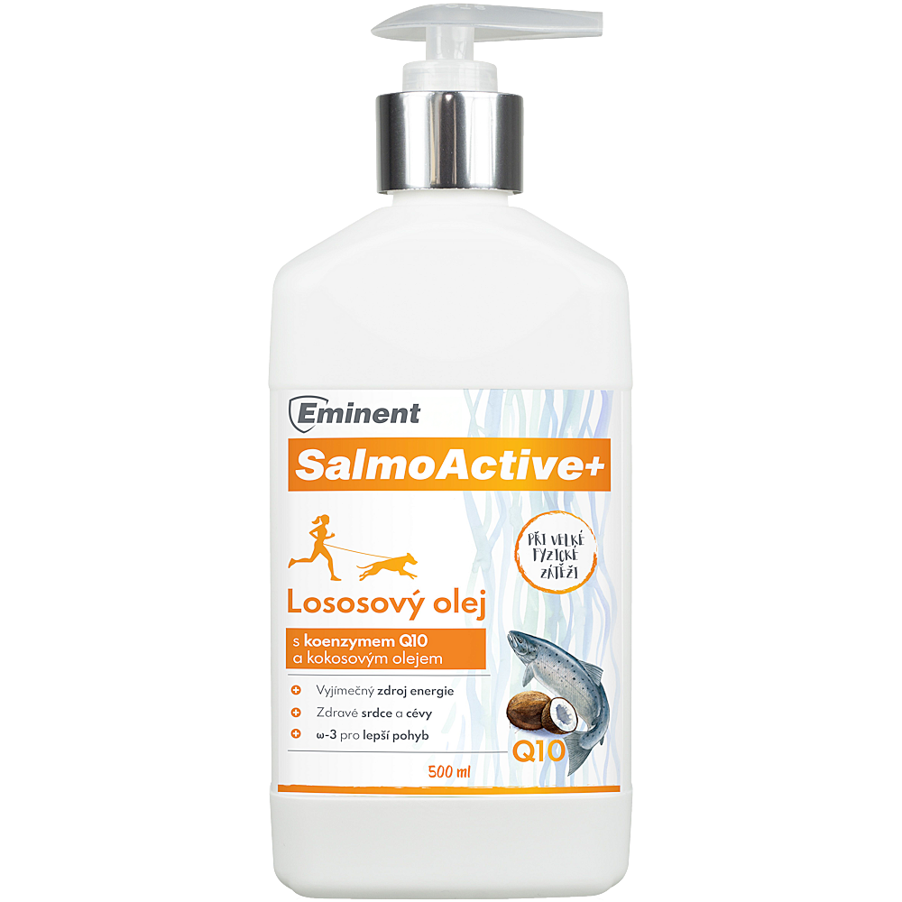 EMINENT Salmo active+ lososový olej 500 ml
