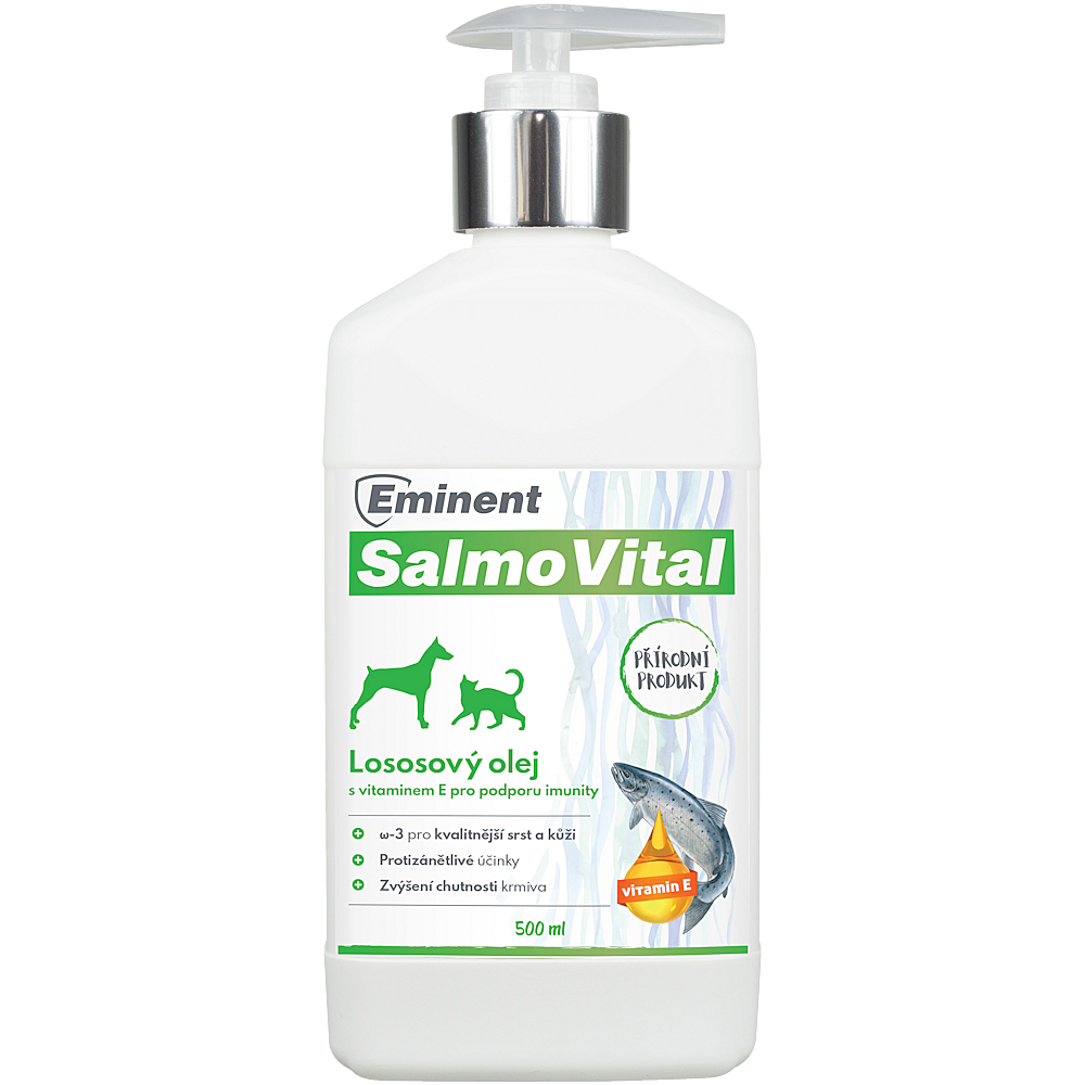 EMINENT Salmo vital lososový olej 500 ml