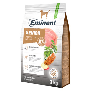 EMINENT Senior/Light 19/8 granule pro starší psy a psy s nadváhou, Hmotnost balení: 15 kg (Granule pro psy)