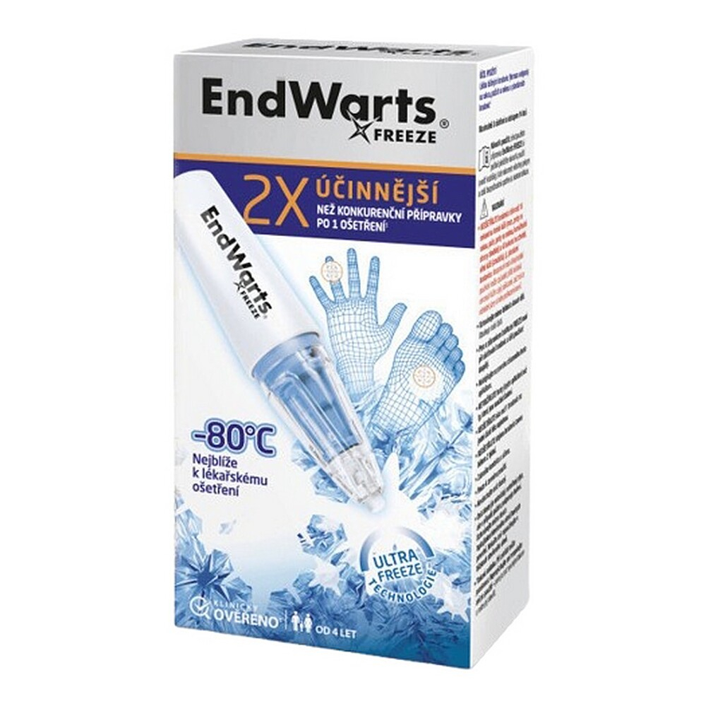 EndWarts FREEZE kryoterapie bradavic 7.5g