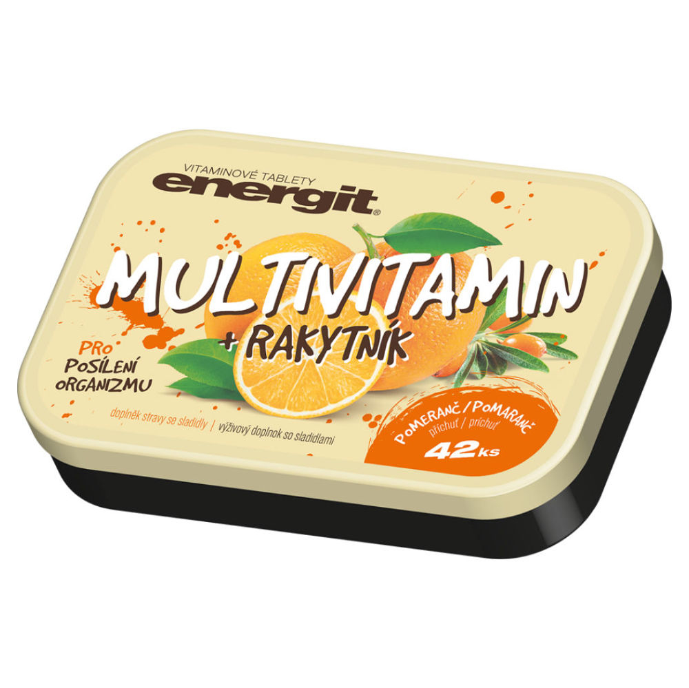 Levně ENERGIT Multivitamin pomeranč 42 tablet