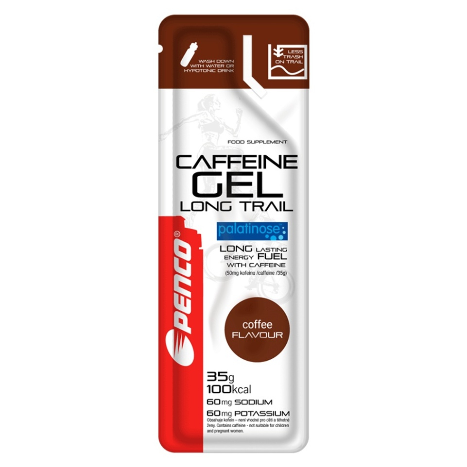 E-shop PENCO Caffeine energy gel long trail káva 35 g