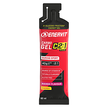 ENERVIT Carbo gel C2:1 mango 60 ml (Energetické gely)
