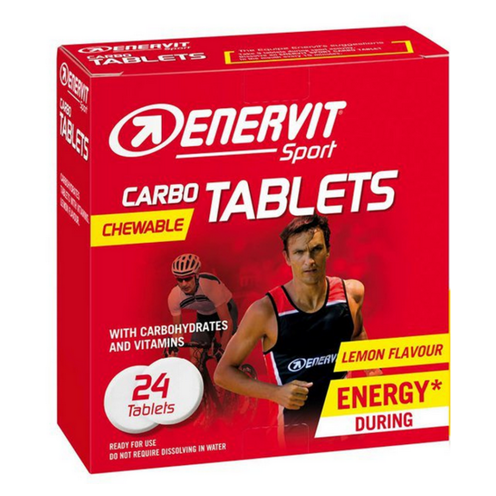 Levně ENERVIT Carbo tablets citron 24 tablet
