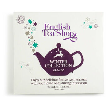 ENGLISH TEA SHOP čaj Bílá zimní kolekce BIO 96 nálevových sáčků