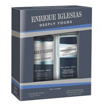 ENRIQUE IGLESIAS Deeply Yours – deodorant 75 ml + deo spray 150 ml