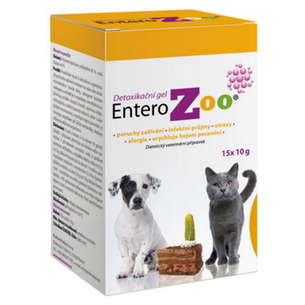 E-shop ENTERO ZOO detoxikační gel 15x10 g