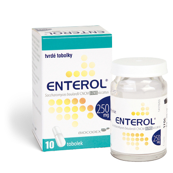 ENTEROL 250 mg 10 tobolek (Průjem) - Jednodruhové
