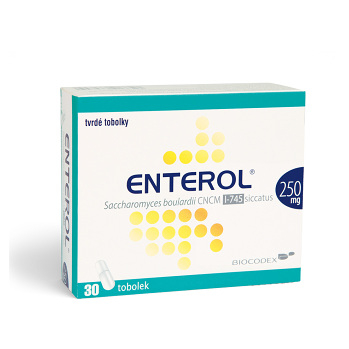 ENTEROL 250 mg 30 tobolek (Na průjem) - Jednodruhové