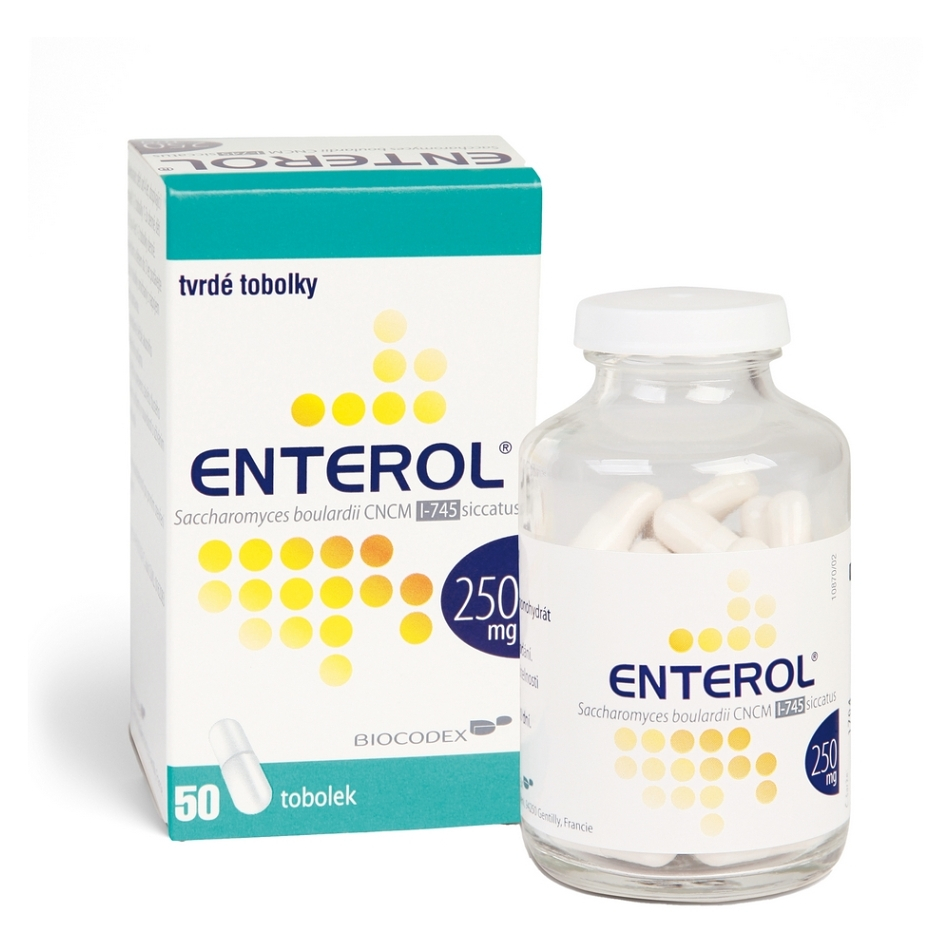 Levně ENTEROL 250 mg 50 tobolek