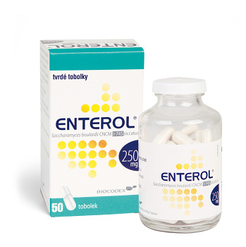 ENTEROL 250 mg 50 tobolek (Na průjem) - Jednodruhové