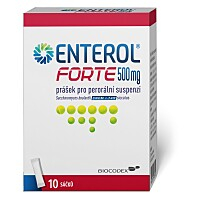 ENTEROL Forte 500 mg prášek pro perorální suspenzi 10 kusů