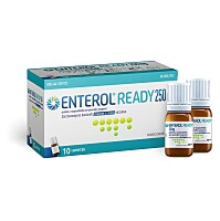 ENTEROL READY 250 mg prášek a rozpouštědlo pro perorální suspenzi 8 ml 10 kusů