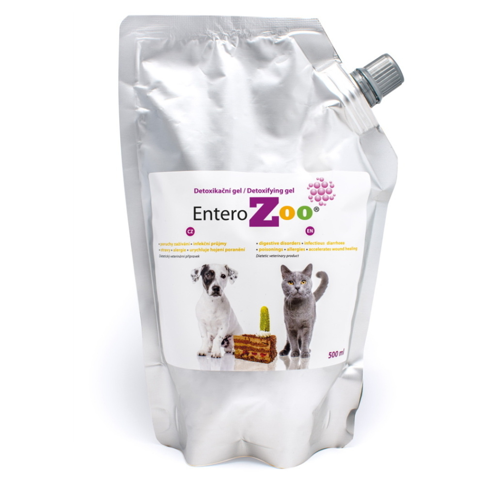 E-shop ENTERO ZOO detoxikační gel 500 ml
