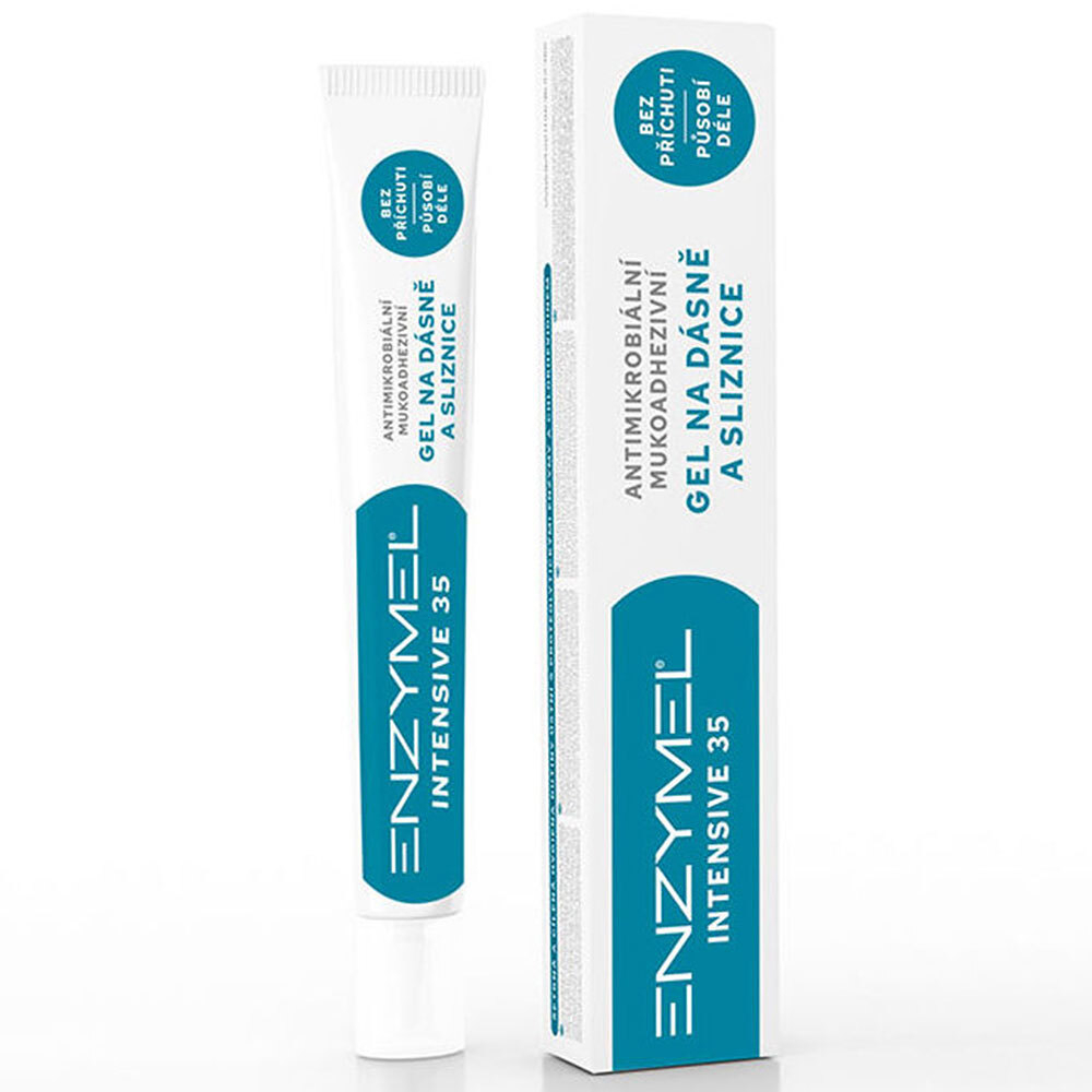 Levně ENZYMEL Intensive gel 35 - antimikrobiální gel na dásně 30 ml