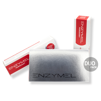 ENZYMEL Parodont Enzymová zubní pasta 2 x 75 ml (Zubní pasty na krvácení dásní) - Zklidňující, Ochranný, Antibakteriální, Ošetřující