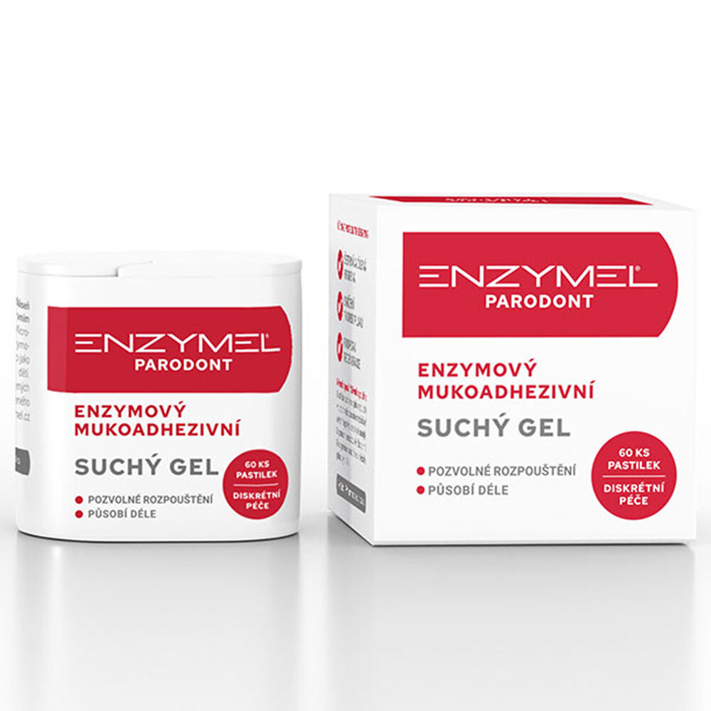 E-shop ENZYMEL Parodont Suchý gel pastilky 60 ks