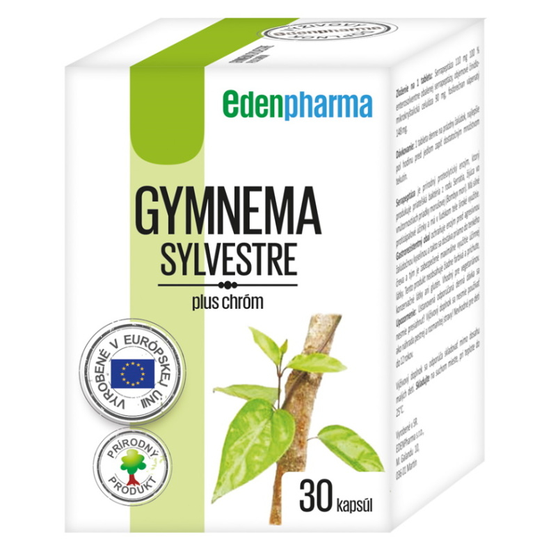 E-shop EDENPHARMA Gymnema sylvestre 30 kapslí