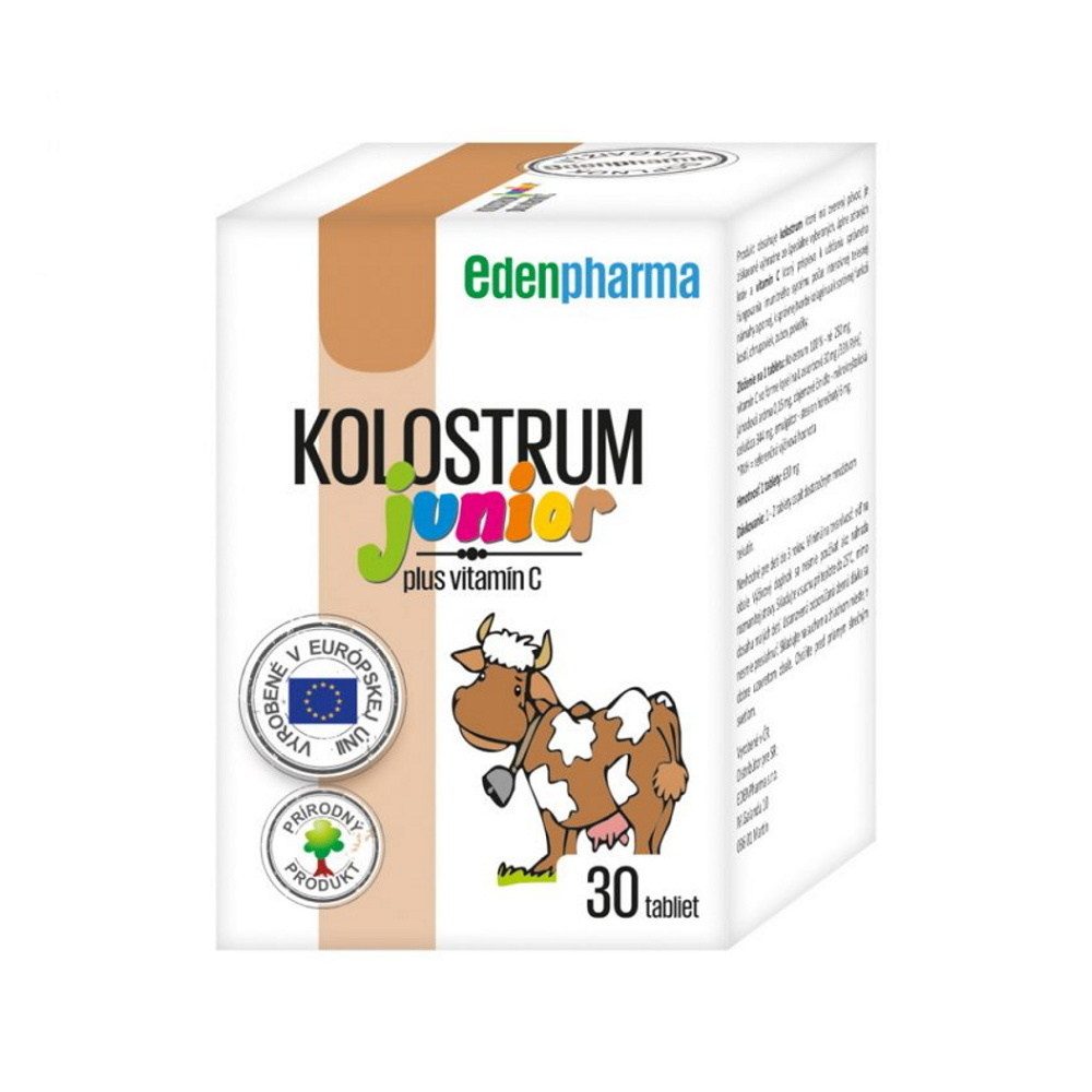 E-shop EDENPHARMA Kolostrum junior 30 tablet