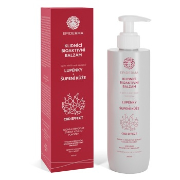 EPIDERMA bioaktivní CBD balzám při lupénce 300 ml (Kosmetika na lupénku) - Pleťové