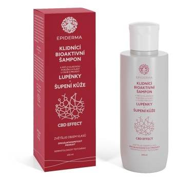 EPIDERMA Bioaktivní CBD šampon při lupénce 200 ml