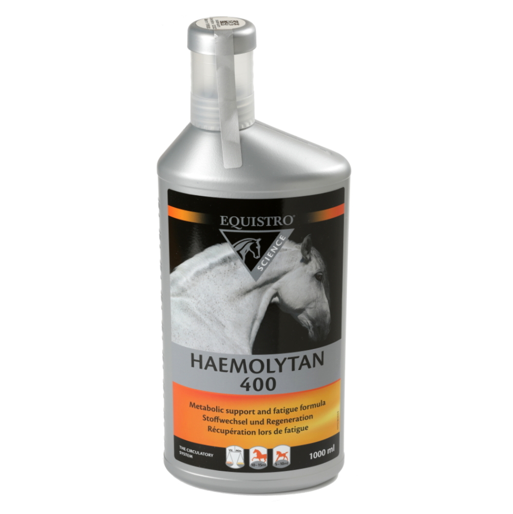 E-shop EQUISTRO Haemolythan 400 doplňkové krmivo pro koně 1000 ml