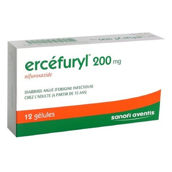 ERCEFURYL 200 mg 14 kapslí (Žaludek a střeva)