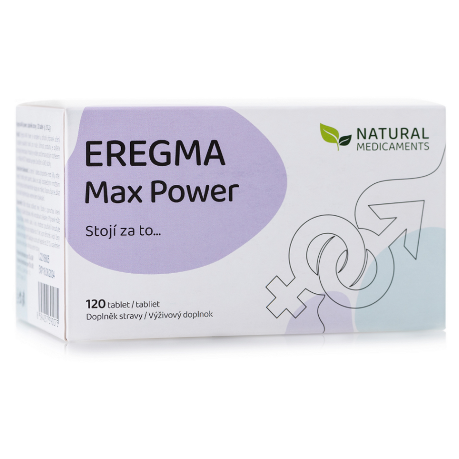 E-shop EREGMA Max power 120 tablet