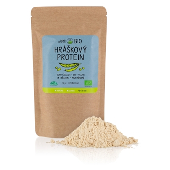 ES BIO Hrachový protein 85% 140 g (Raw proteiny) - RAW