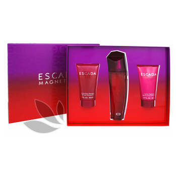 Escada Magnetism - parfémová voda s rozprašovačem 50 ml + sprchový gel 50 ml + tělové mléko 50 ml