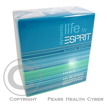 Esprit Dynamic Life Man - toaletní voda s rozprašovačem 50 ml