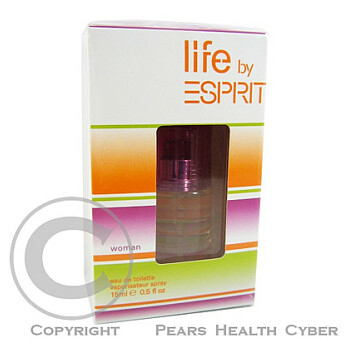 Esprit Life By Esprit - toaletní voda s rozprašovačem 15 ml
